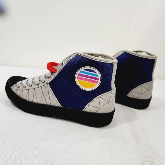 Fronteer Super Gratton Hi-Top Suede Sneaker Boulder Blue US6 UK5 EUR38 NWOB main image 12